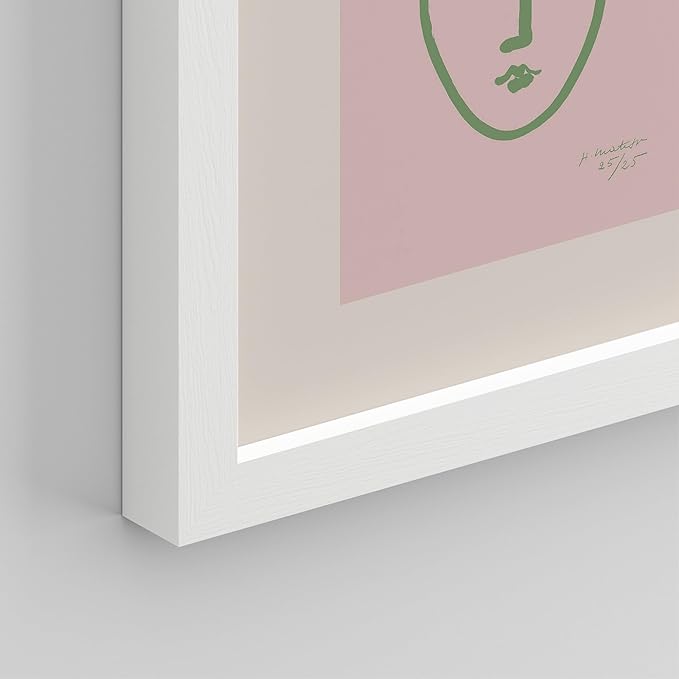 SIGNWIN Framed Poster Bathroom Decor 11"x14"x 8 White, Wall Art Room Decor Multicolor for Living Room, Bedroom, Office Matisse Nude Dancer Geometric Pink Jungle Plant Nature Abstract Shapes
