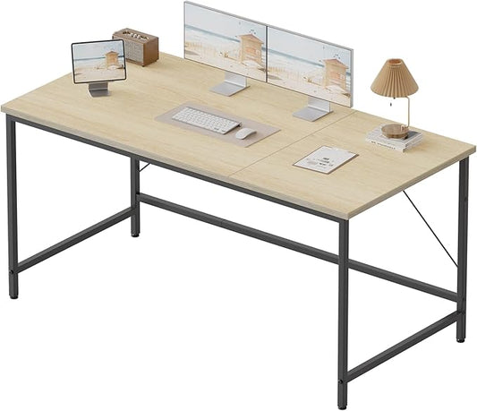 Mericonia 48 inch Computer Desk, Gaming Desk for Small Spaces, Modern Simple Style Table for Home Office, Study Student Writing Table