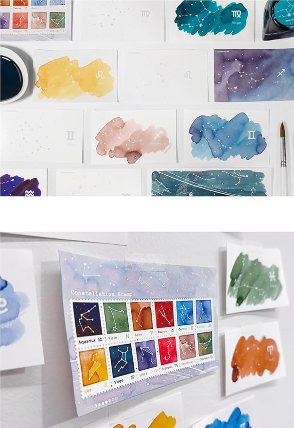 Colorverse Colorspace Size B [Constellation] Ink Art Cards