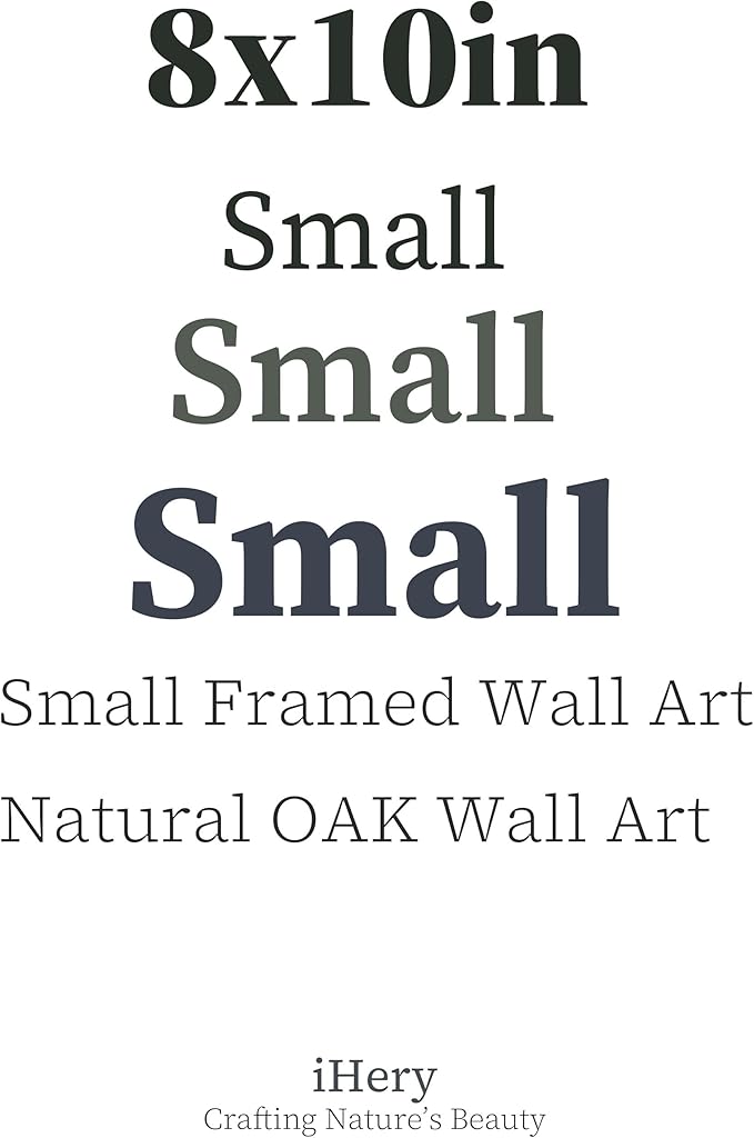 iHery Small Everything You Can Imagine Is Real Framed Trendy NewsPaper Wall Art, Natural OAK Wood 8x10in Canvas Wall Art Decor For Bedroom, Vintage Prints Living Room Home Décor 1Pack
