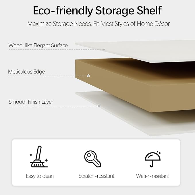 Double Wide Open Shelf Bookcase - 3 Tiers 6 Storage Cube Adjustable Space Book Case, Display Cabinet Organizer with Bookshelf, 64.8 inch Width Indoor Furniture for Home Library Office, White
