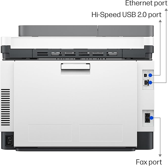 HP Color LaserJet Pro MFP 3301fdw Wireless All-in-One Color Laser Printer, Office Printer, Scanner, Copier, Fax, ADF, Duplex, Best for office (499Q5F)