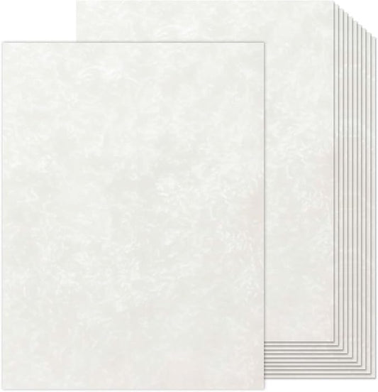 90PCS Vintage Paper 8.5 x 11 in Parchment paper for Writing Letter writing Paper, Decorative Printer Paper for Invitation, Letter, Resume, Award, Diploma, Art, Craft, Certificate Antique (Cream)