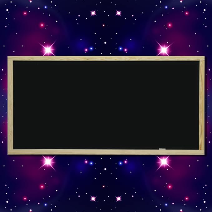 Tenceur Bulletin Board Paper 24 Inch x 100ft Fade Resistant Paper Roll for Classroom Decor(Starry Sky)