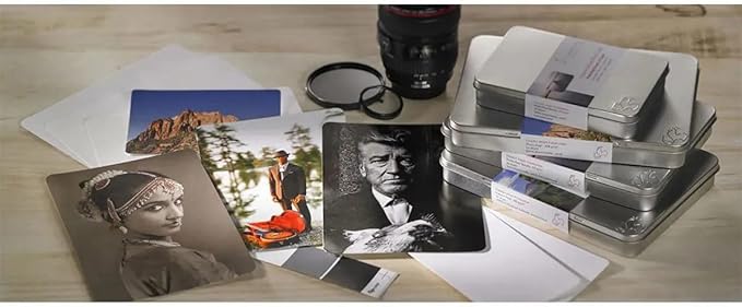 Hahnemuhle FineArt Baryta Satin Inkjet Photo Card, 4x6", 30 Sheets