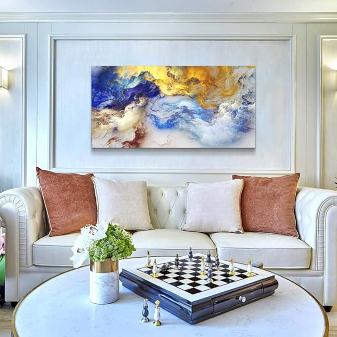 Lapremoly Large Canvas Wall Art For Living Room Modern Wall Decor For Office Bedroom Wall Decor Abstract Fashion Watercolor Wall Paintings Pictures Artwork Home Wall Decoration Posters 24x48 in