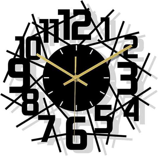 Wall Clock Accurate Timekeeping Wall Clock Not Ticking Battery Operated Wall Clock Minimalistic Wall Clock for Kitchen Offices Clock (Jscc001 A)