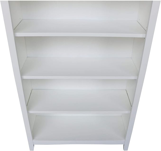 International Concepts Shaker Bookcase - 60" H White