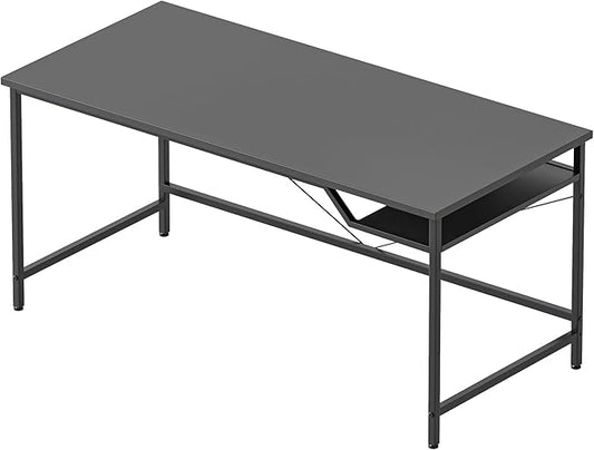 Mericonia 55 inch Computer Desk, Gaming Desk for Small Spaces, Modern Simple Style Table for Home Office, Study Student Writing Table