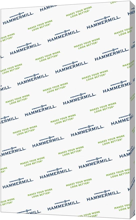 Hammermill Printer Paper, Premium Color 32 lb Copy Paper, 12 x 18-1 Ream (500 Sheets) - 100 Bright, Made in the USA, 106127R