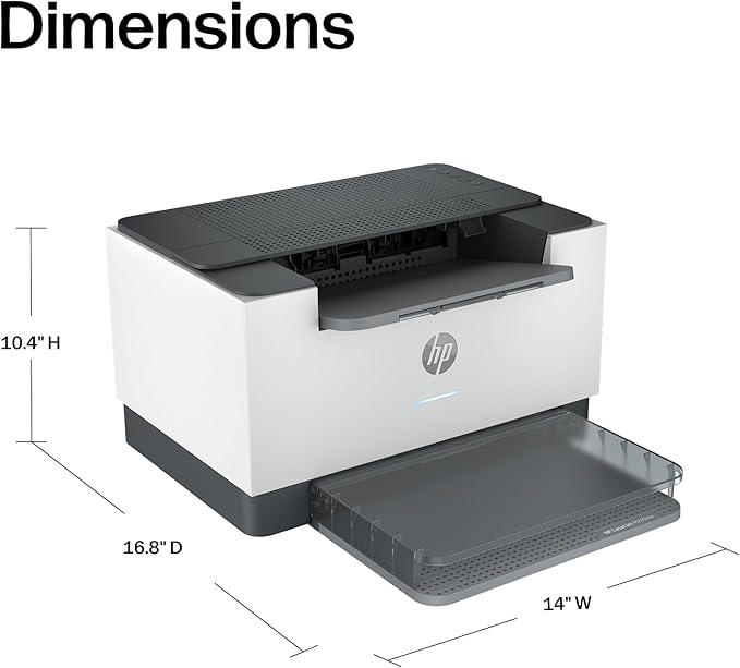 HP LaserJet M209dw Wireless Printer, Print, Fast speeds, Easy setup, Mobile printing,Best-for-small teams