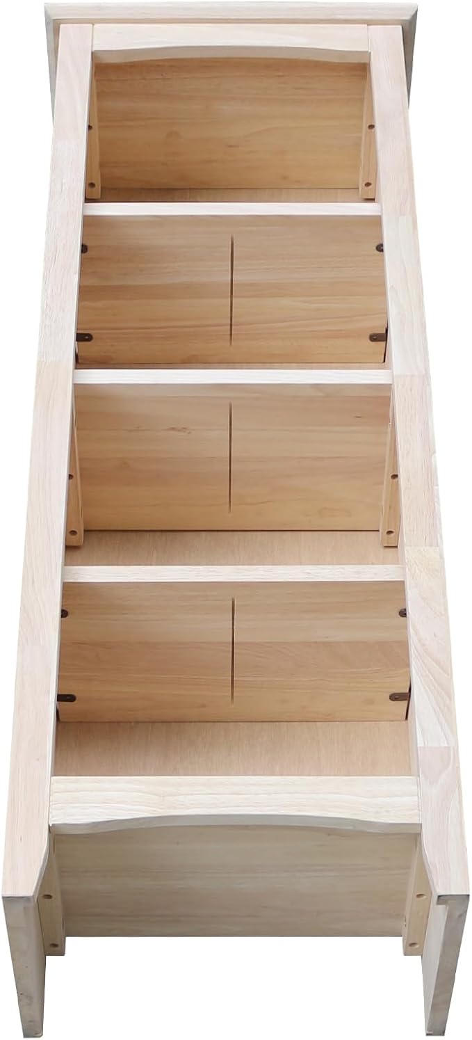 Solid Wood Shaker Bookcase - 48" H