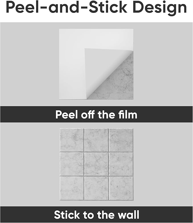 Large Cork Board for Walls 36" x 24", 6 Pack Felt Wall Tiles with Push Pins for Office Home, Pin Board Bulletin Board for Photo Pictures, Heather Gray