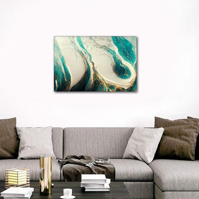 Home Canvas Wall Decor 1 Panel Canvas Abstract Poster Prints Modern Fashion Backdrop Picture Printing Native Americans Living Room Office Wall Canvas Decor Stretched and Framed Ready to Hang 24x16 in