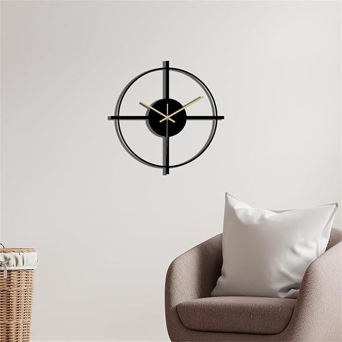 Wall Clock Accurate Timekeeping Wall Clock Not Ticking Battery Operated Wall Clock Minimalistic Wall Clock for Kitchen Offices Clock (Jscc001 A)