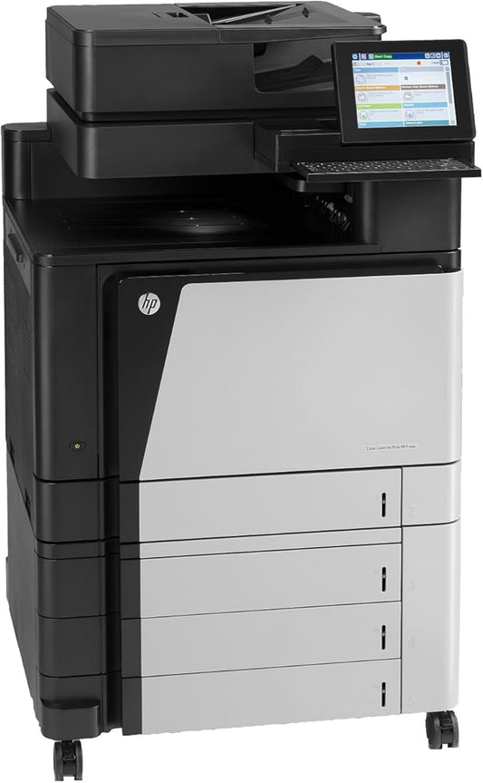 HP Color LaserJet Enterprise Flow MFP M880z All-in-One Office Printer – Print Scan Copy Fax, Up to 45 ppm, Automatic Duplex, 8" Touchscreen, Network Ready, High-Volume Business Laser MFP (Renewed)