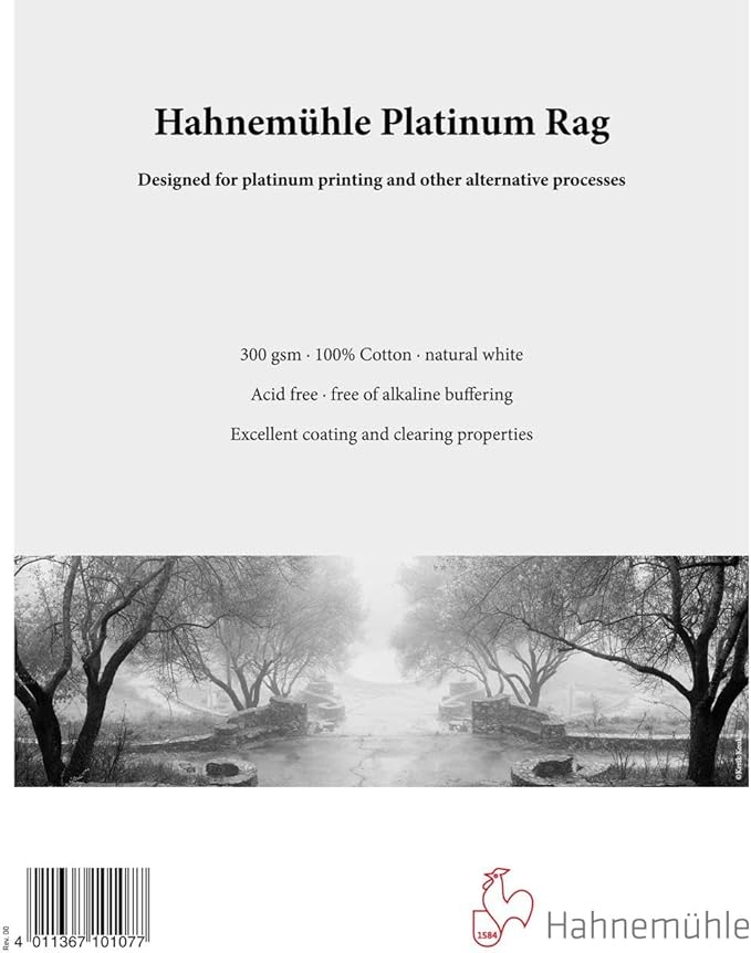 HahnemhlePlatinum Rag Fine Art Paper (11 x 15", 25 Sheets)