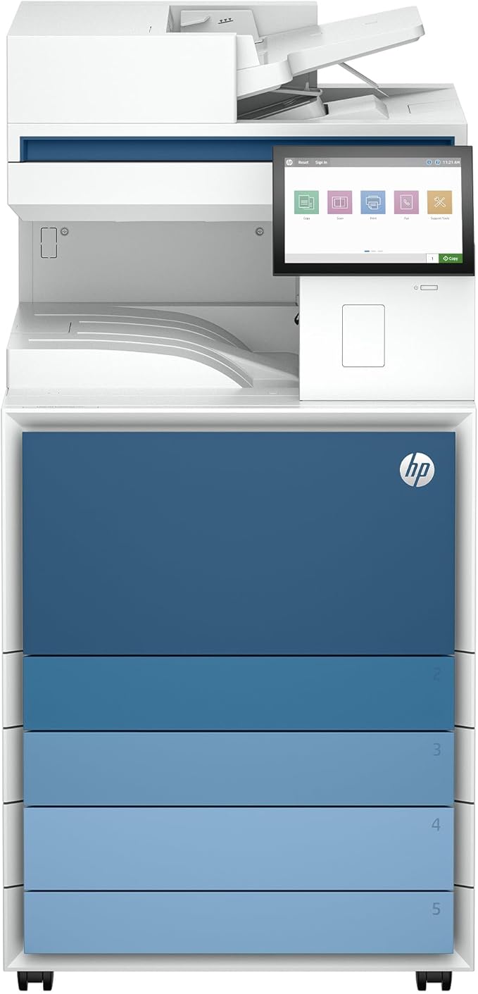HP Laserjet Enterprise 8601dn Multifunction Monochrome Printer, Scanner, Copier, Duplex, Best for Office (9S186A)