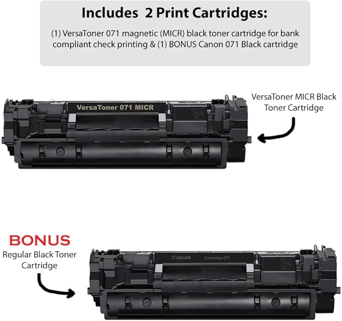 VersaCheck M22 MXE MICR Check Printer and VersaCheck X9 Platinum 5-User Check Printing Software Bundle