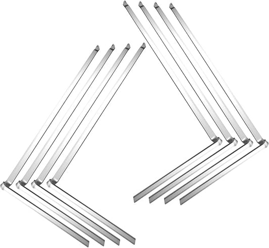8 Pcs 25" Hangrails File Cabinet Rails Contains 4 Lefts 4 Rights Completes 4 Drawers Compatible with Hon July 1, 1996 and Current 530 Series and 500 Series Files Metal Vertical File Drawers