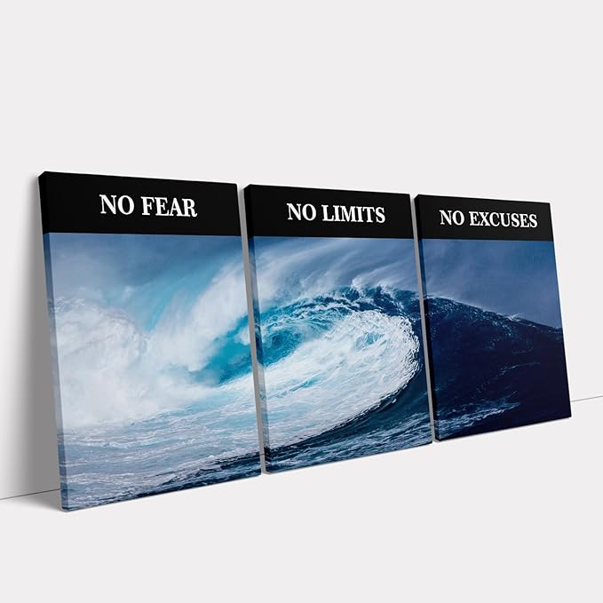 Motivational Wall Art Decor Success Goal Inspirational Wall Decor for Office Quotes Pictures Posters Framed Canvas Wall Art Prints Artwork Office Wall Decor Bedroom Living Room Ready to Hang