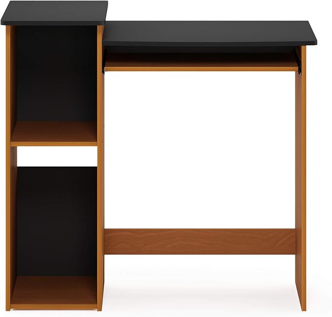 Furinno Econ Multipurpose Computer Writing Desk, Light Cherry/Black