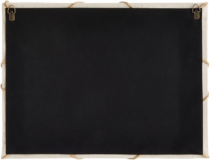 Farmlyn Creek Rectangular Fabric Bulletin Board - Picture Board for Photos - Farmhouse Style & Office Wall Decor - 16 x 12 in, Beige (Pack of 2)