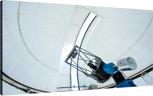 Canvas Wall Art for Living Room Bedroom Astronomic observatory telescope a dome Big Large Wall Art Decor Framed Painting Wall Pictures Prints Artwork Office