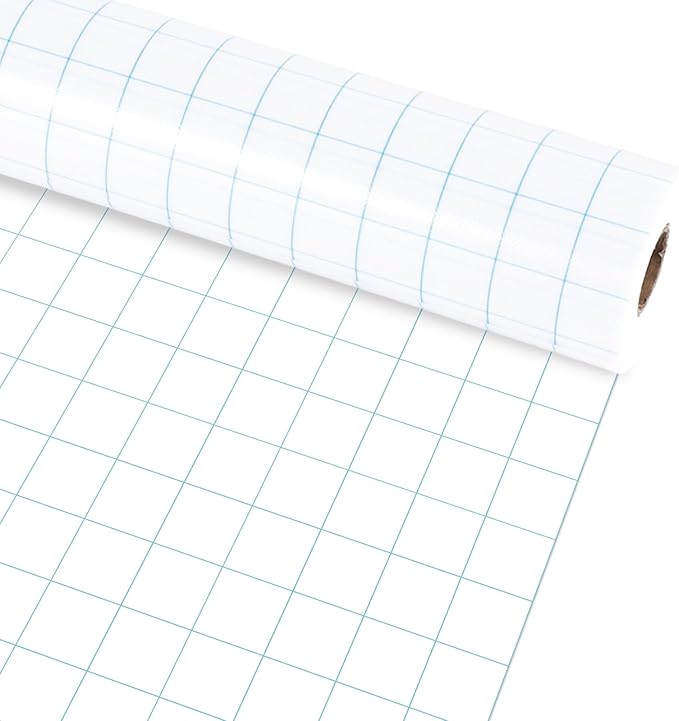 Blue Grid Graph Bulletin Board Roll Reusable Waterproof Erasable Blue Grid Non-Woven Fabric Bulletin Board Roll Loose Leaf Graph Poster for Teacher Classroom Decors Wrap Crafts 15.75" x 40ft