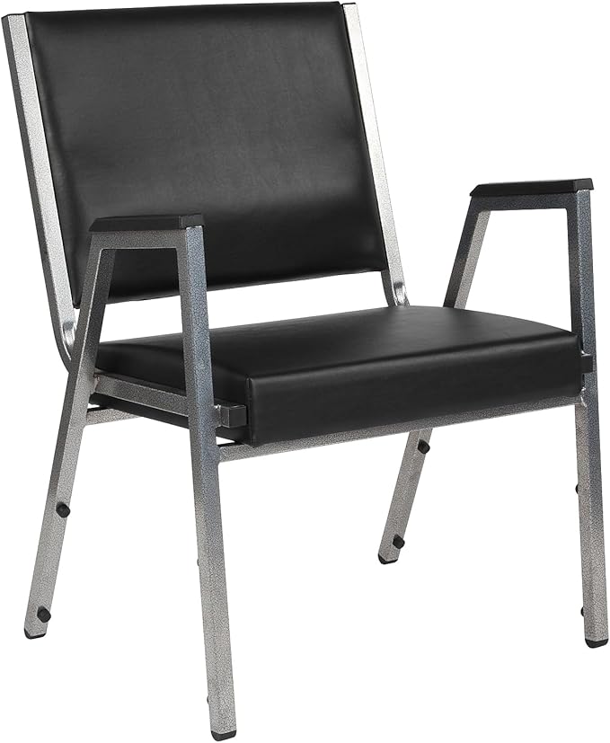 Flash Furniture Vinyl Bariatric Medical Chair, Black (XU604436701BKVY)