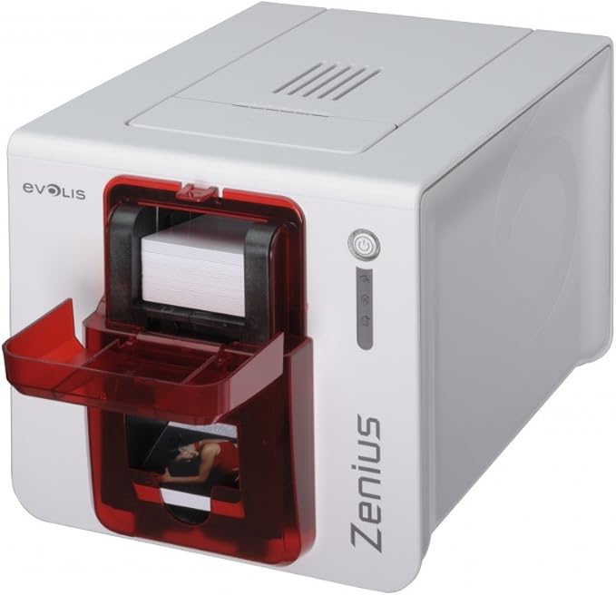 Evolis Classic Zenius Dye Sublimation/Thermal Transfer Printer - Color - Desktop - Card Print ZN1U0000RS