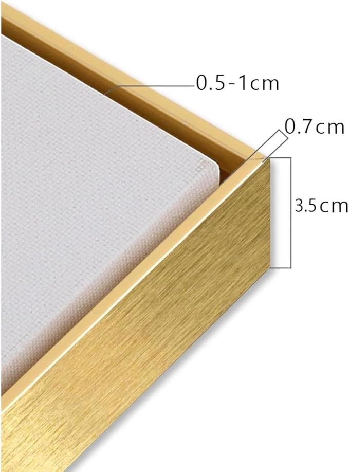 Large Prints for Wall Decor Office Pictures Wall Decor Framed Artwork Decorative Painting Pictures 90x180cm/(35x71inch) with-Golden -Frame