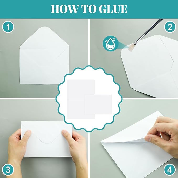 Heavyweight 5 X 7 Blank White Cards and Envelopes A7 Printable Heavyweight Folded Cardstock 110LB Greeting Cards Envelops for Wedding Invitations Card Making, Photo Card, DIY Embroidery