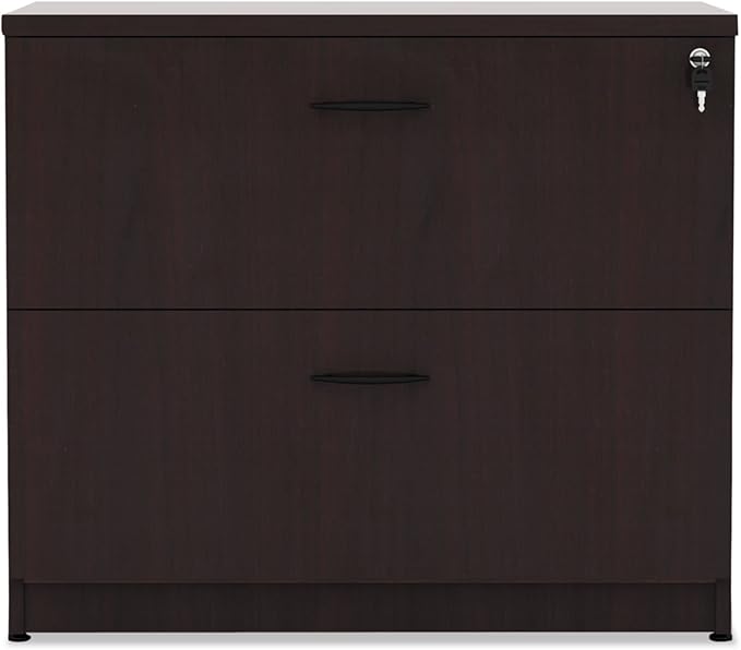 Alera VA513622MY Valencia Series Two Drawer Lateral File, 34w X 22 3/4d X 29 1/2h, Mahogany