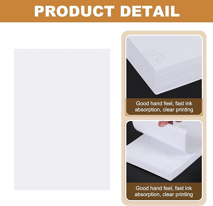 MECCANIXITY 100 Sheets Glossy Photo Paper, 4x6 Inches Picture Paper 210gsm Glossy Card Stock for Inkjet Printing Printer,Making Pictures Greeting Card Printing