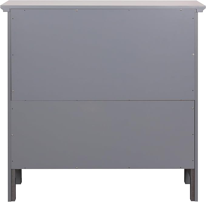 eHemco 2 Tier Bookcase with 2 Arched Supports, 29 Inches, Gray