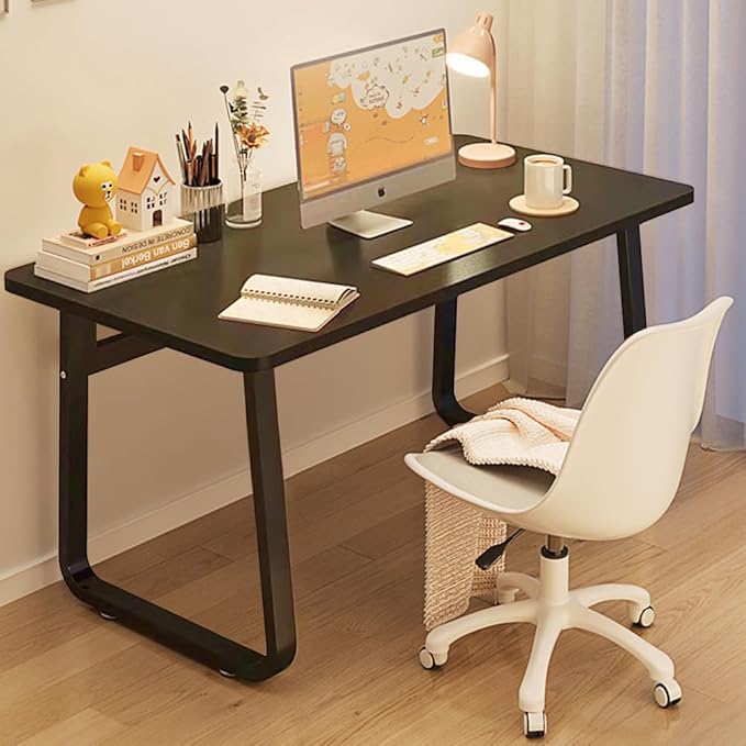 Modern Desk 39.4 Inch Computer Table Simple Style Office Writing Desk Industrial