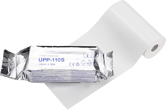 Compatible Ultrasound Paper UPP-110S 10 rolls,ultrasound thermal print upp 110 film