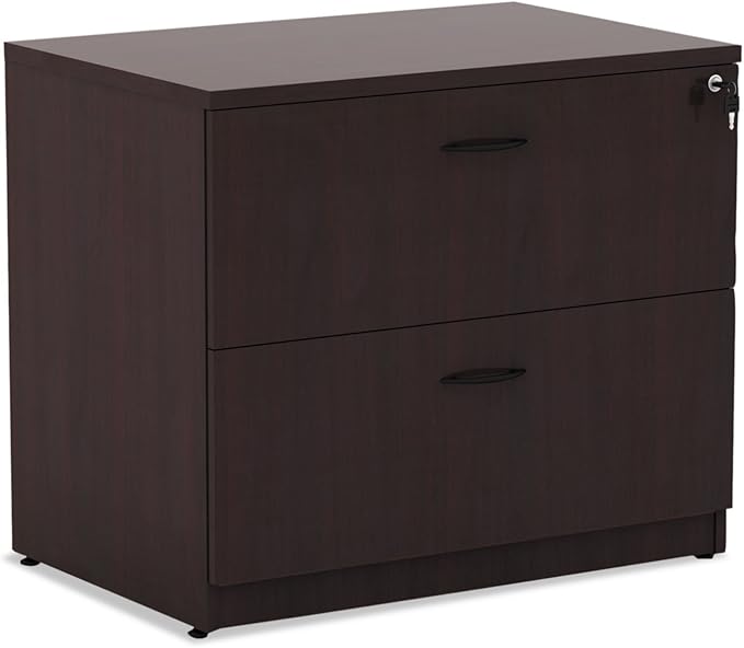 Alera VA513622MY Valencia Series Two Drawer Lateral File, 34w X 22 3/4d X 29 1/2h, Mahogany