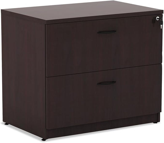 Alera VA513622MY Valencia Series Two Drawer Lateral File, 34w X 22 3/4d X 29 1/2h, Mahogany