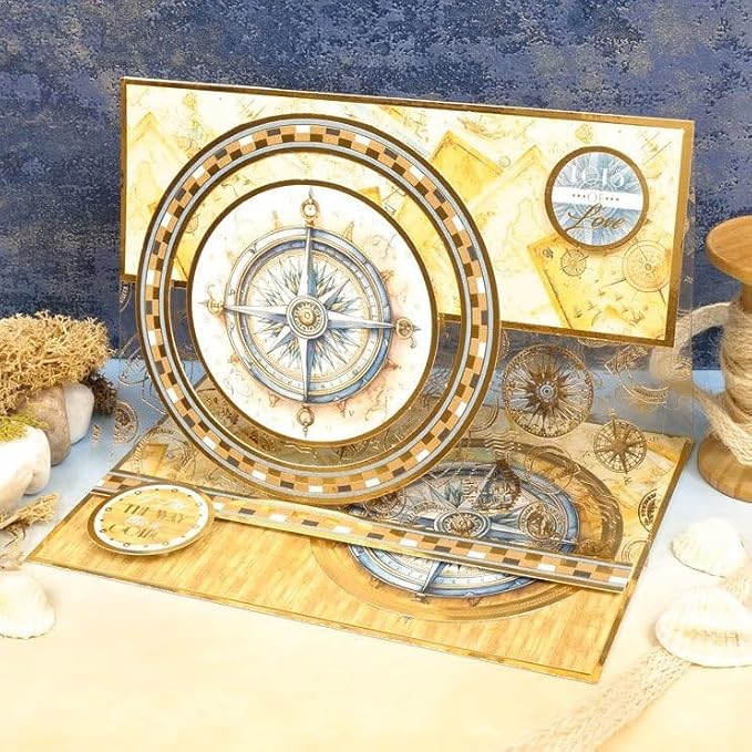 Hunkydory - Deluxe Craft Pad - Card Making Collection (Nautical Moments)