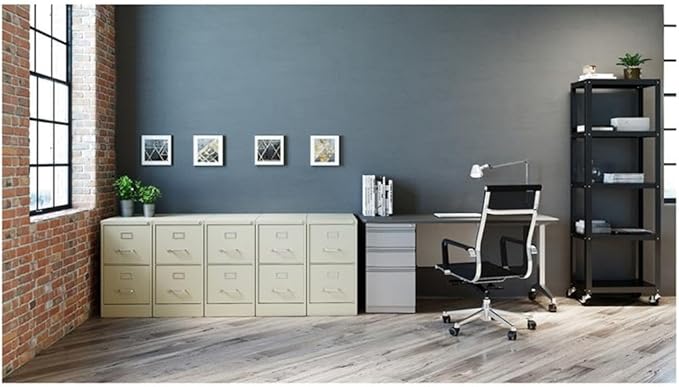 2 Drawer Commercial Letter Size File Cabinet Finish: Putty