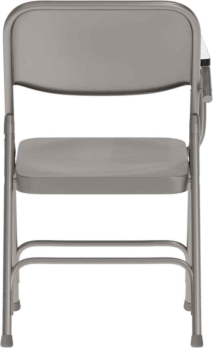 Flash Furniture Ralph Premium Steel Folding Chair with Right Handed Tablet Arm