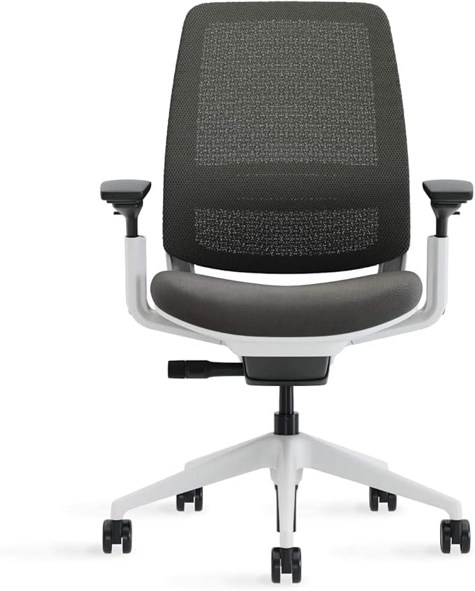 Steelcase Series 2 Office Chair, Seagull Frame, Cogent Connect Peacock, Hard Floor Casters