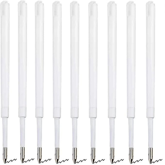 100 PCS Ballpoint Pen Refills Retractable Pen Refills 3.86" Black Ink for Sparkle Pens Bamboo Pen Refills1.0mm for Retractable Pens Wood Pens in Office School Family