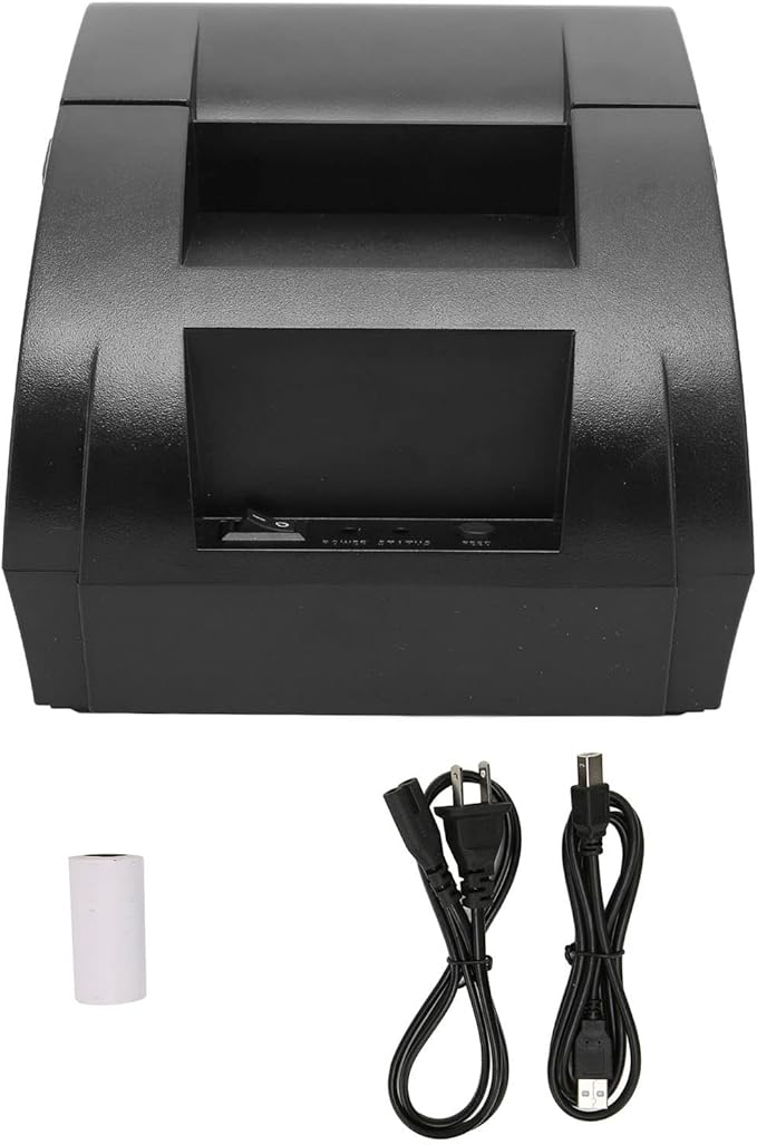 Luqeeg Bluetooth Thermal Label Printer, Shipping Label Printer with 90 mm/s High Speed, TPH Coating Black Label Print Tool, Desktop Sticker Printer for Mobile Office, Traveling, Daily Calendars(US)