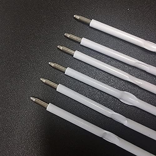 30 pcs 0.7mm Black Color Replaceable Ballpoint Pen Refill School Office Supplies(4.2 inch)