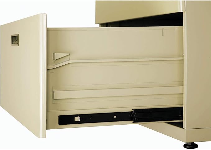 Global Industrial 30" W Lateral File Cabinet, 2 Drawer, Putty