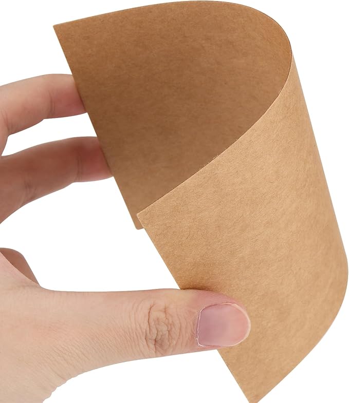 300 Sheets 4 x 6 Inch Brown Craft Cardstock, 250gsm Blank Index Cards Kraft Cardstock for Invitations, Menus, Crafts, DIY Cards, Gift Tags