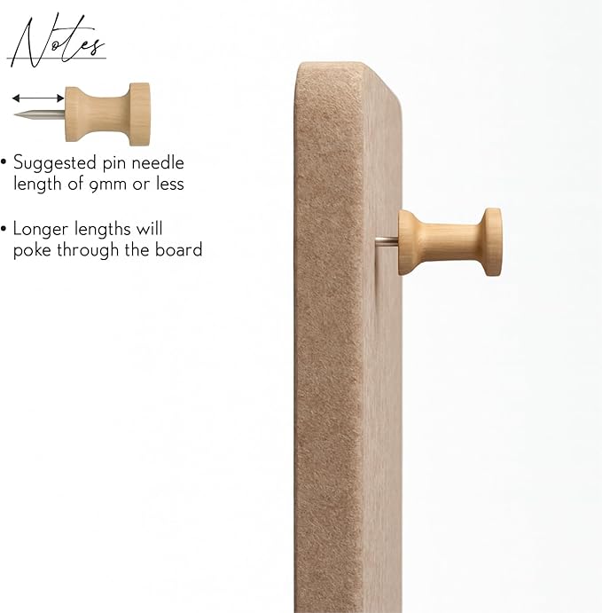 Orelle Felt Bulletin Board | 23 x 15” | Foldable Peel and Stick Felt Board for Wall | Alternative Cork Board for Office, Message Board, Kids Art Display | Mocha